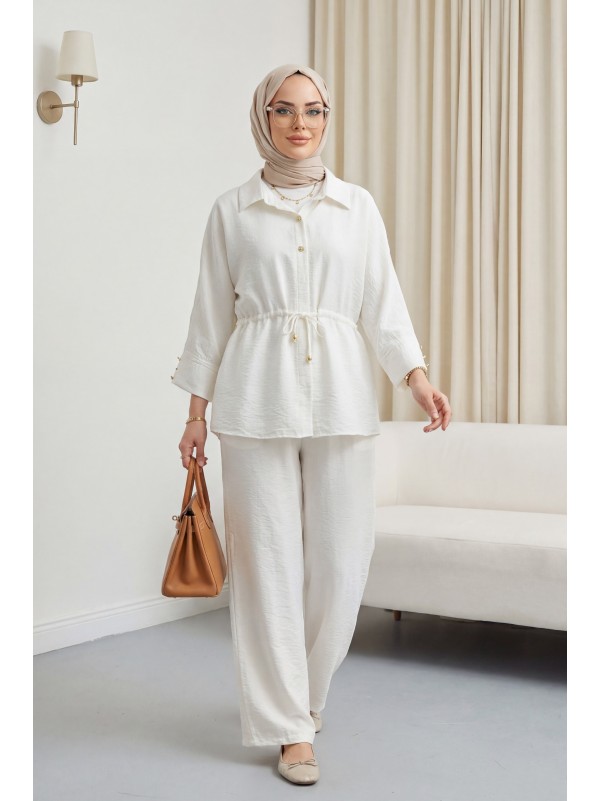 Batik Baskılı Astarlı Şifon Elbise