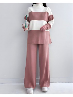 Yarım Boğazlı Triko Takım -G.Kurusu