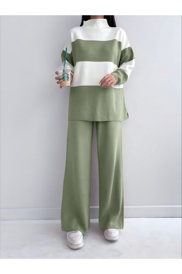 Half    -Sea green