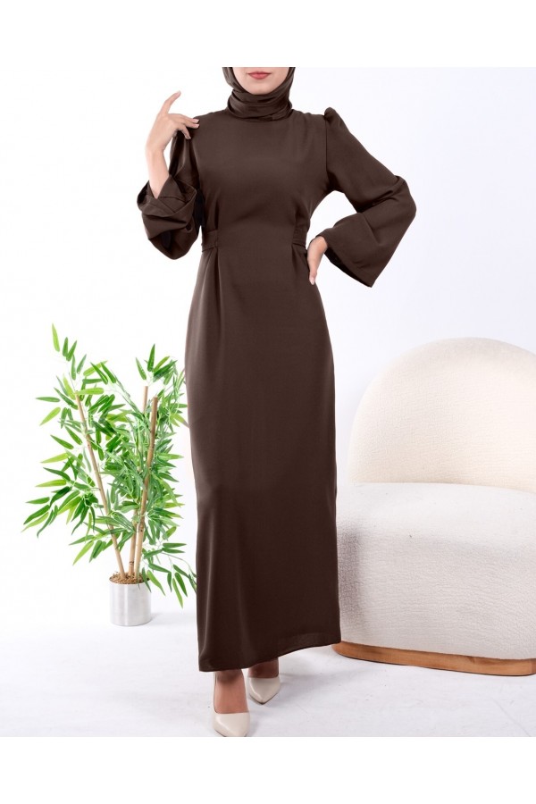 Judge Collar Lace Detailed Dress       - Soil