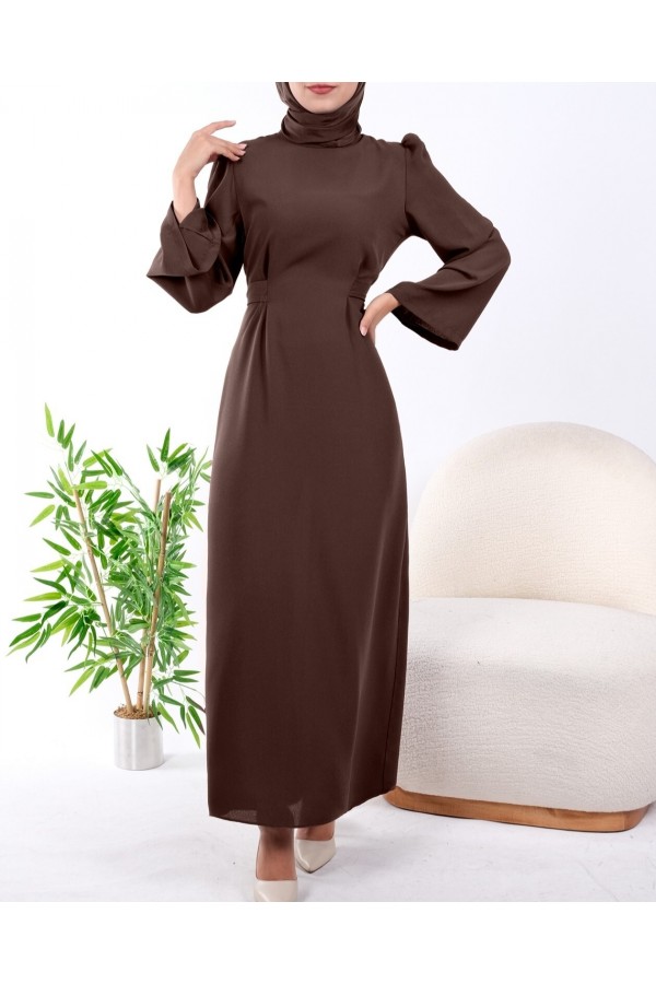 Judge Collar Lace Detailed Dress       - Soil