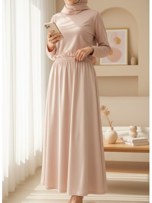 Araboy Jupon Astar Etek -Bej