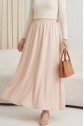 Petticoat Lining Skirt - Beige