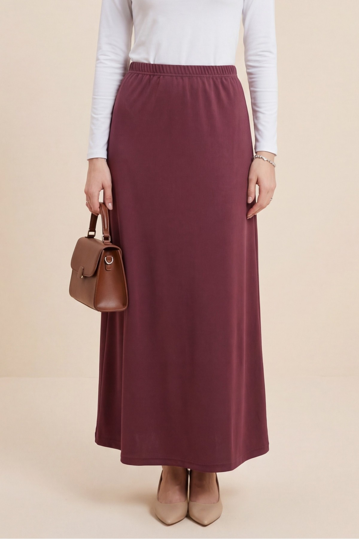 Araboy Jupon Astar Etek    -Bordo