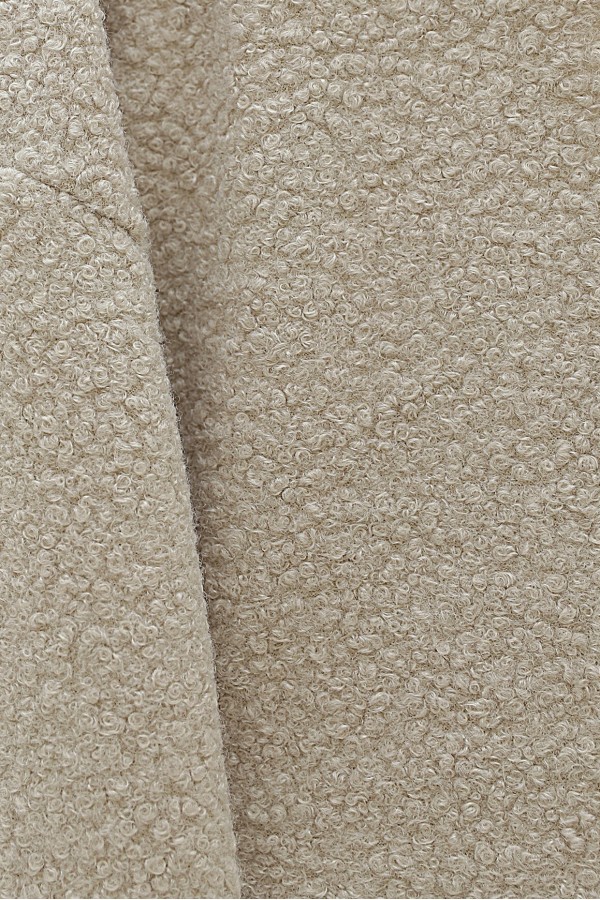 Side Tie Boucle Kimono -Stone