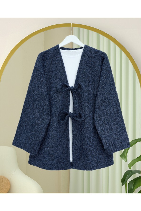 Önü Bağlamalı Sakallı Kimono -Laci