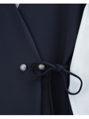 Çapraz Bağlamalı Kısa Kol Pantolonlu Scuba Takım -Laci