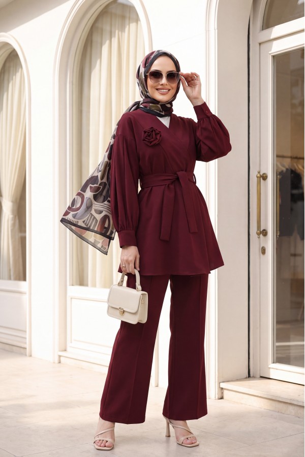 V -Maroon