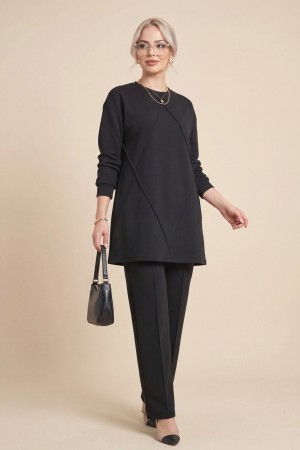 Çimalı İkili Takım -Siyah