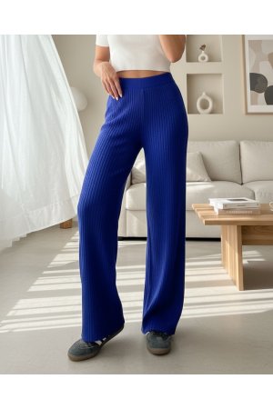 Fitilli Triko Pantolon -Saks