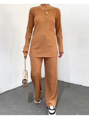 Bisiklet Yaka Kaşkorse Takım -Taba