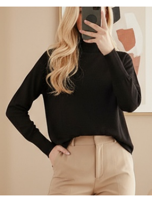 15747 Turtleneck Knitted Sweater 