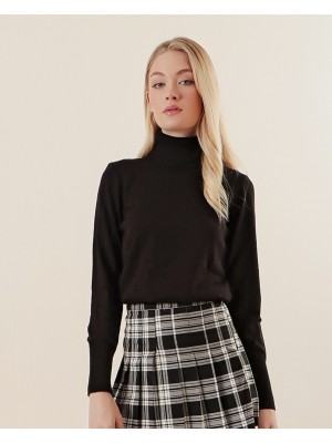 15747 Turtleneck Knitted Sweater 