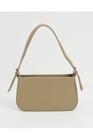 010172 Düz Baget Omuz Çantası - Çağla