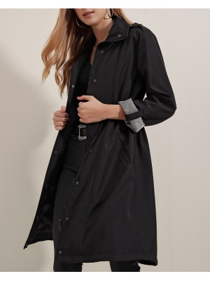 5808 Waist Tied Trench Coat 