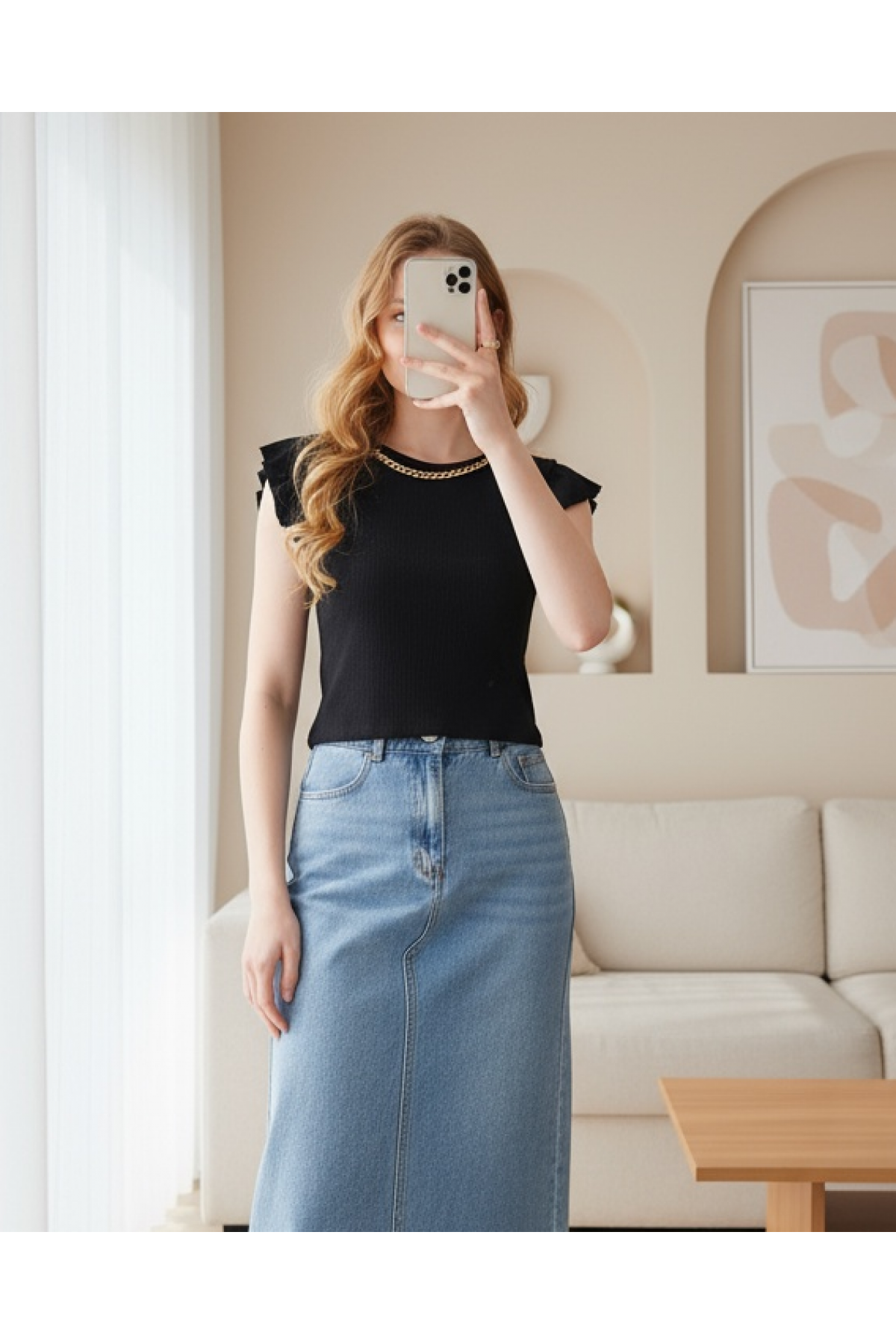 0430 Knitted Blouse  detay görseli