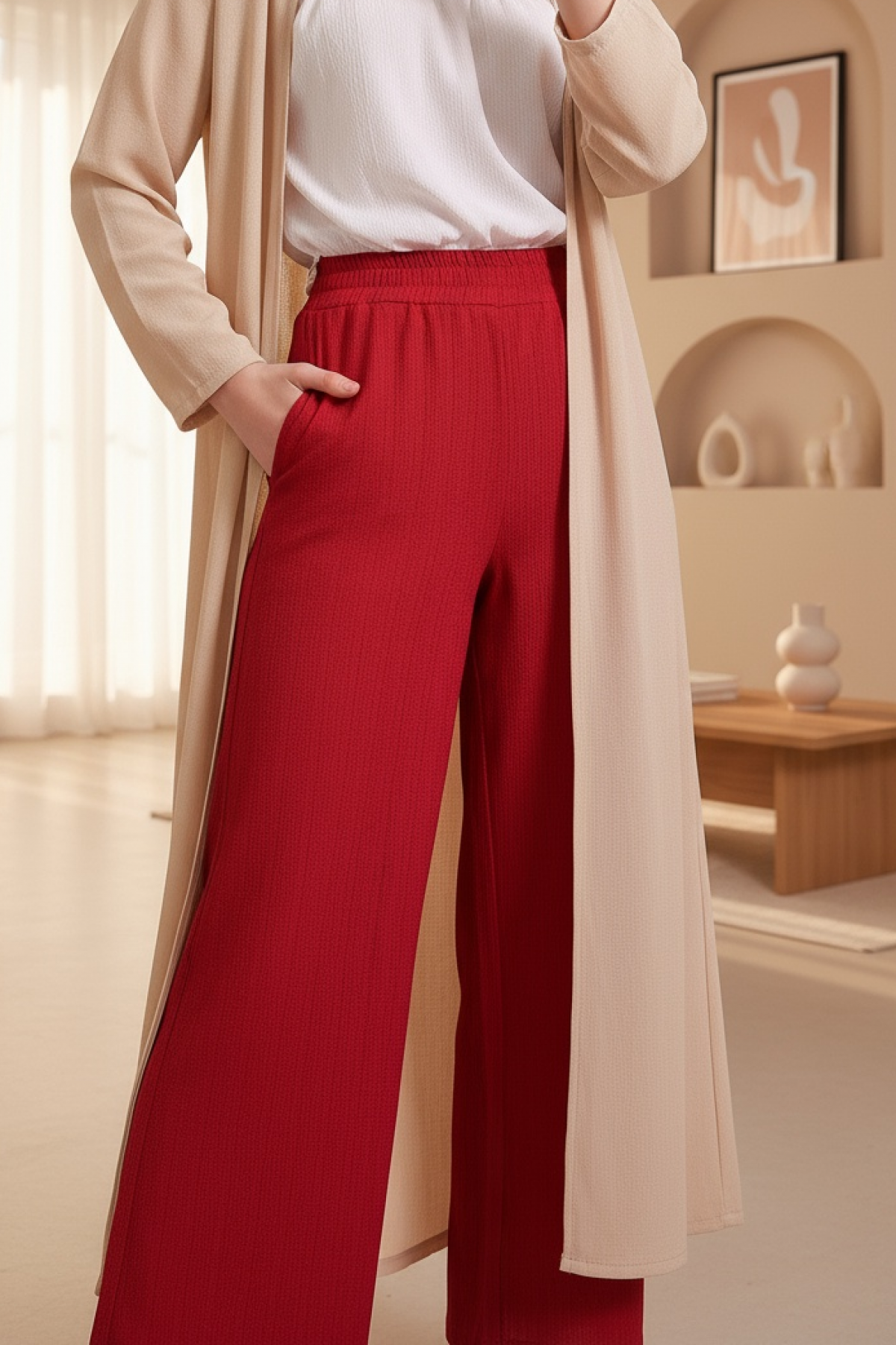 6543 Knitted Trousers 
