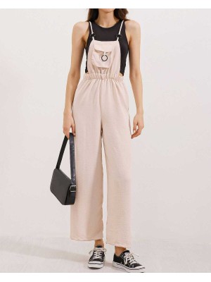 7023 Askılı Bahçıvan Tulum - Bej