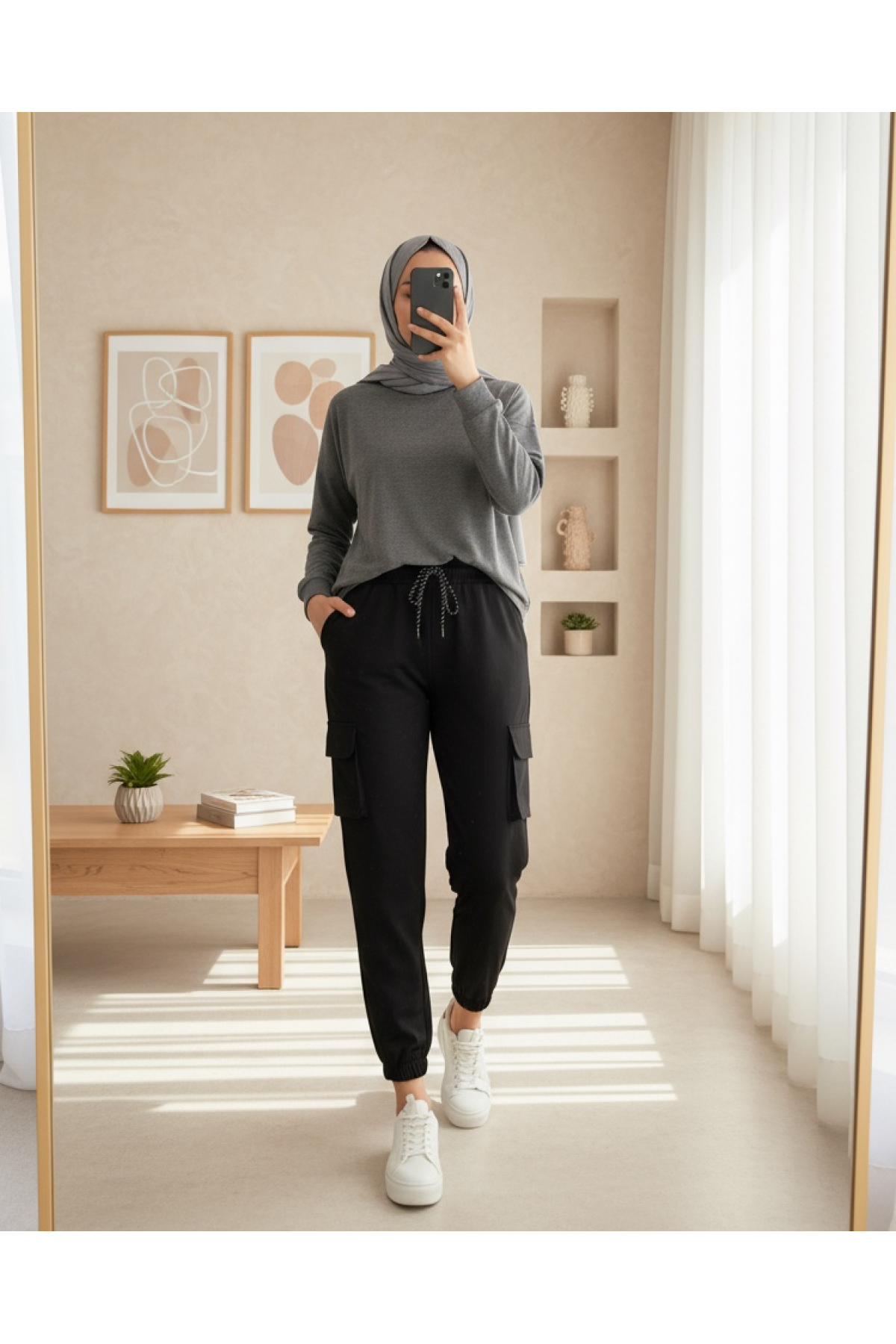 6667 Cargo Pocket Jogger Pants 