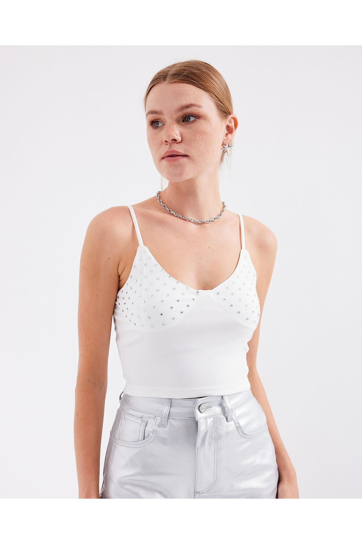 918 Rope Strap Crop Top 