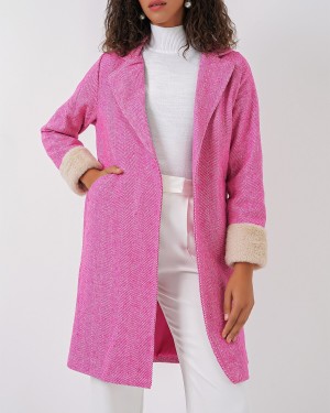 9085 Kaşe Kaban - A.Fuşya