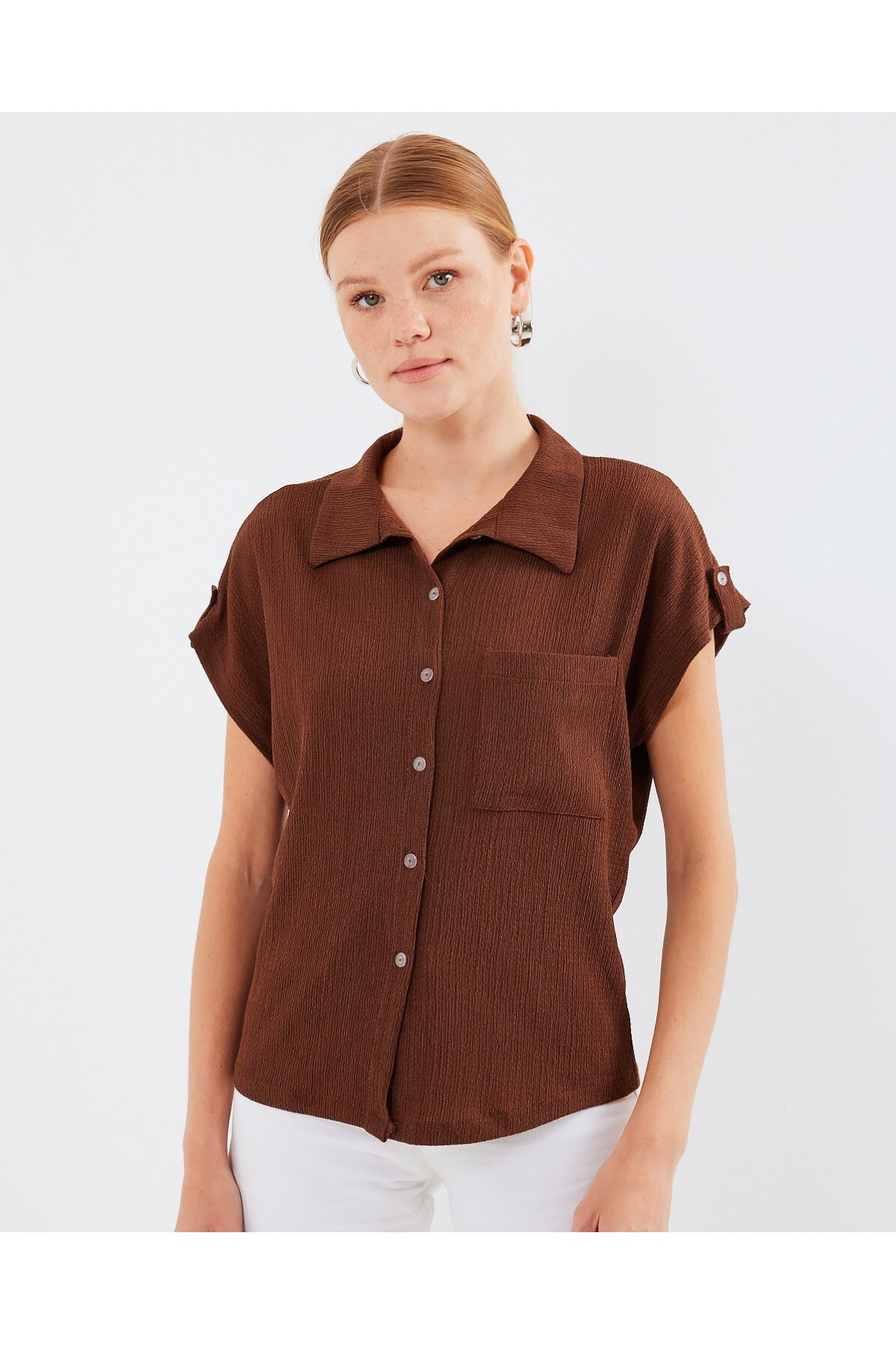 20256 Cuffed Double Short Sleeve Shirt 