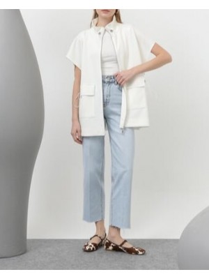 Kadın Cep Detaylı Yelek - 32158YLK