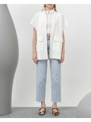 Kadın Cep Detaylı Yelek - 32158YLK