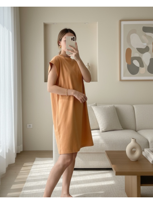 Kadın Basic Kolsuz T-shirt  - 30725TUN