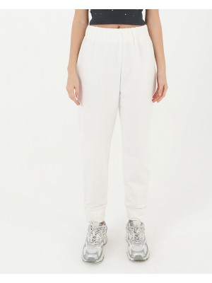 Kadın Ribana Detaylı Eşofman Altı - 30189PNT