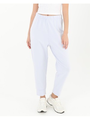 Kadın Ribana Detaylı Eşofman Altı - 30189PNT