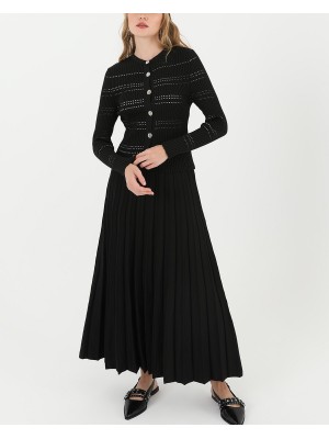 Kadın Triko Etekli Takım  - 14263TKS