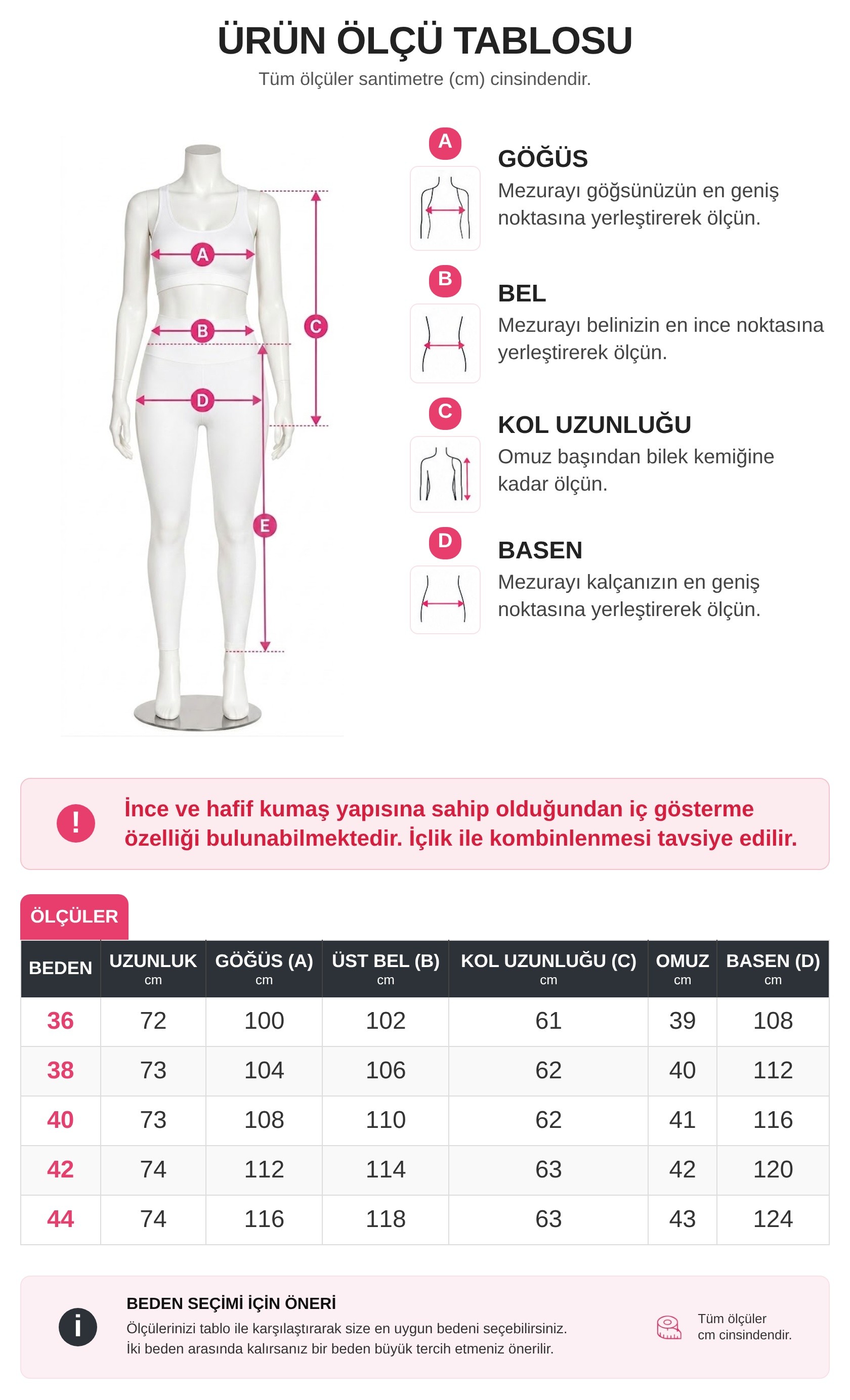 Robadan Fırfırlı Düğmeli Rayon Tunik -Siyah