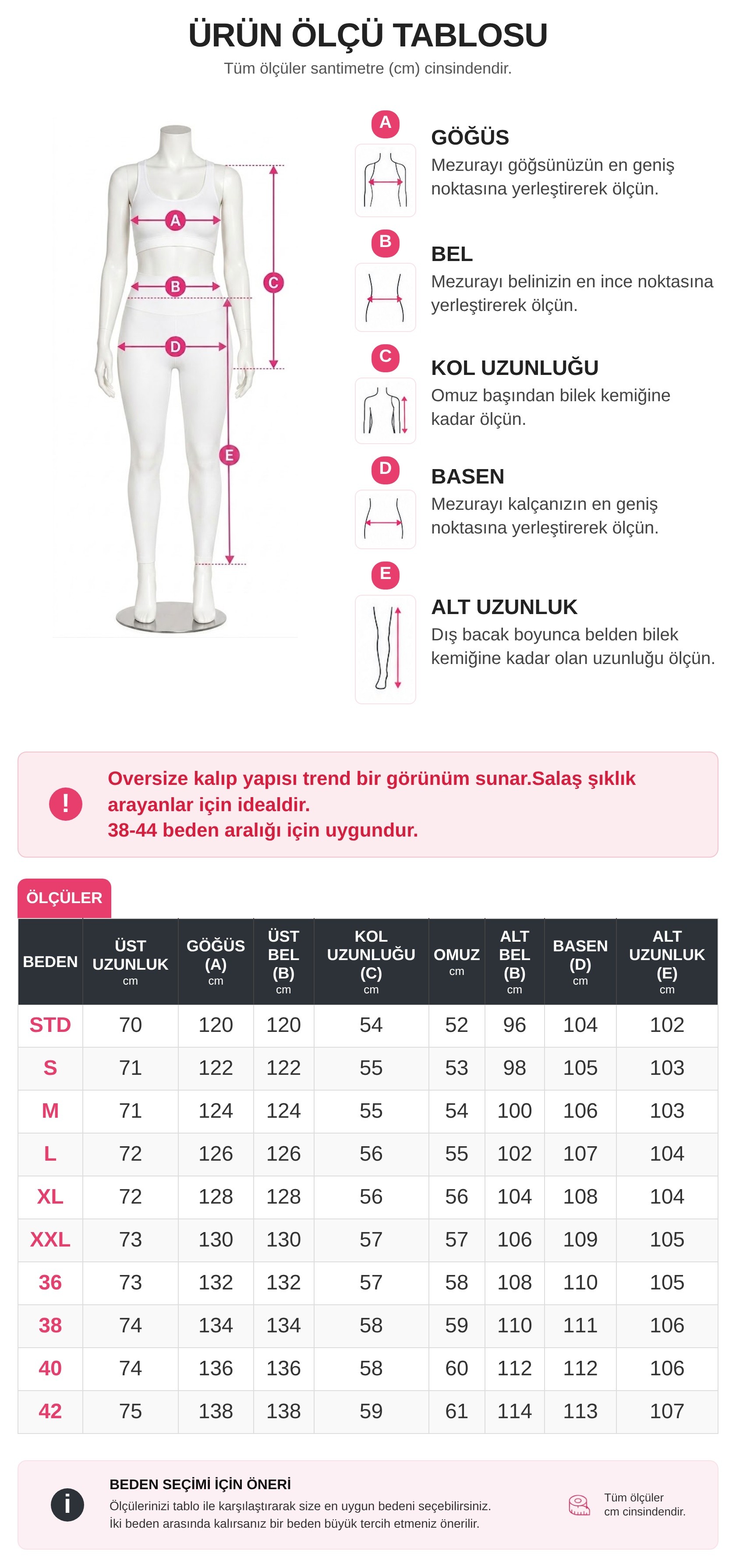 Çift Cepli Yarasa Kol Salaş Gömlek Takım -Gri