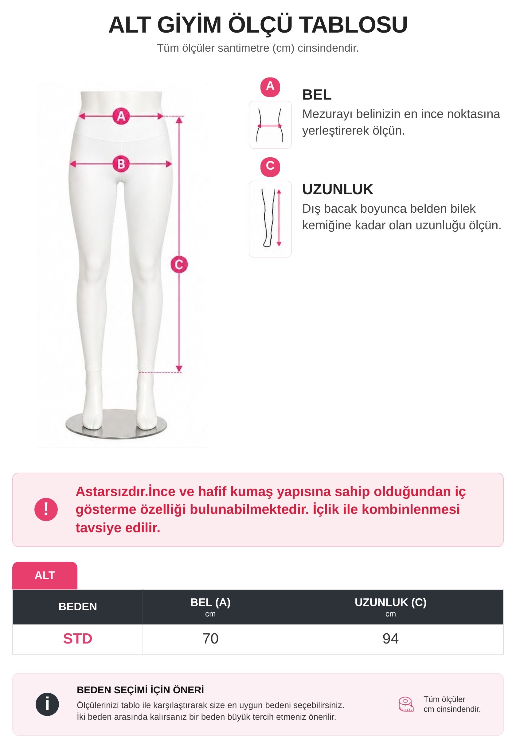 Beli Lastikli Kraş Etek -Siyah detay görseli