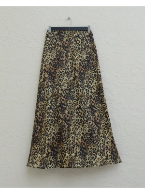 انغلق الغوص تنورة متوهج -Leopard